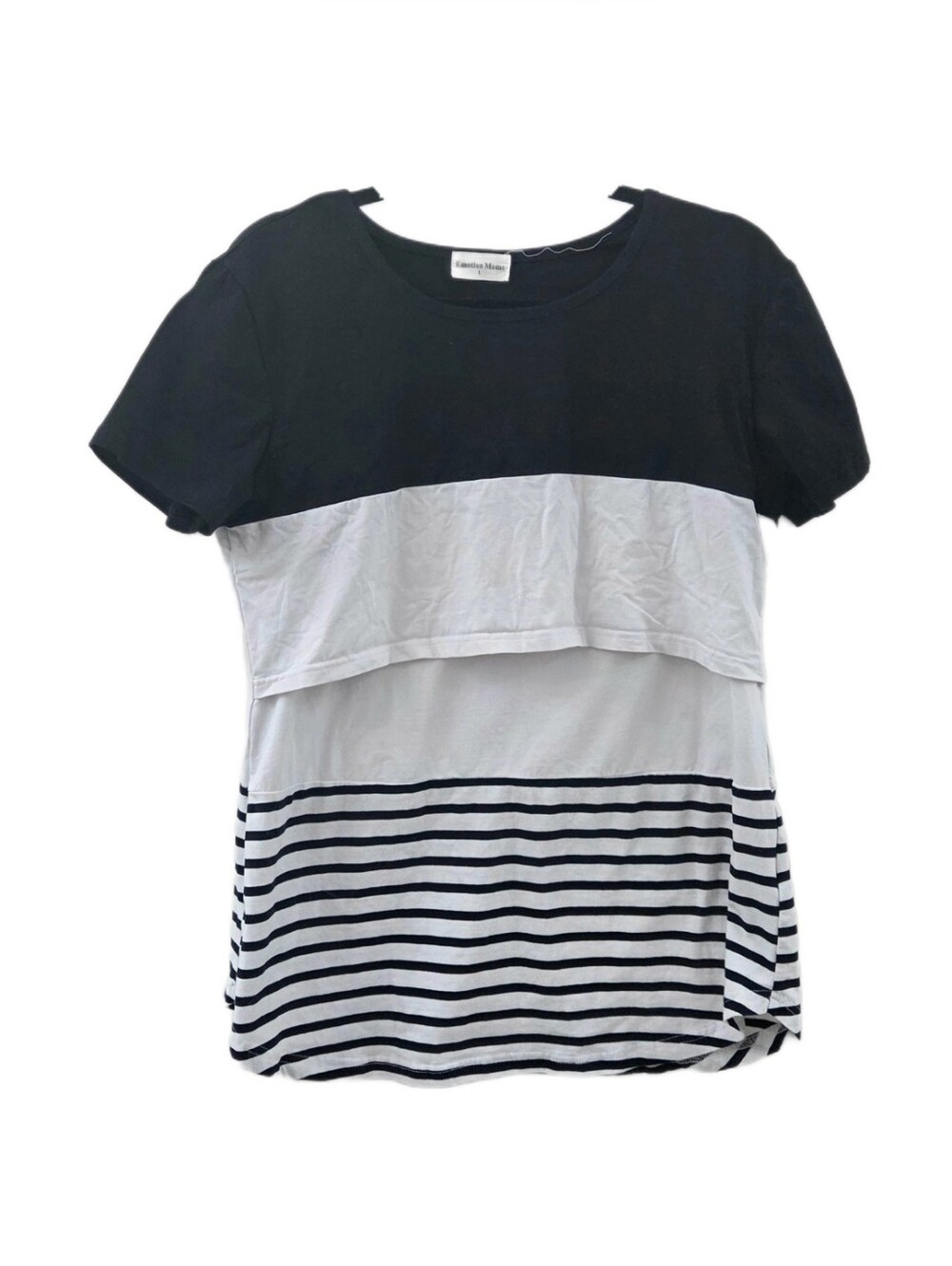 Emotion Moms Maternity Breastfeeding Top Size L